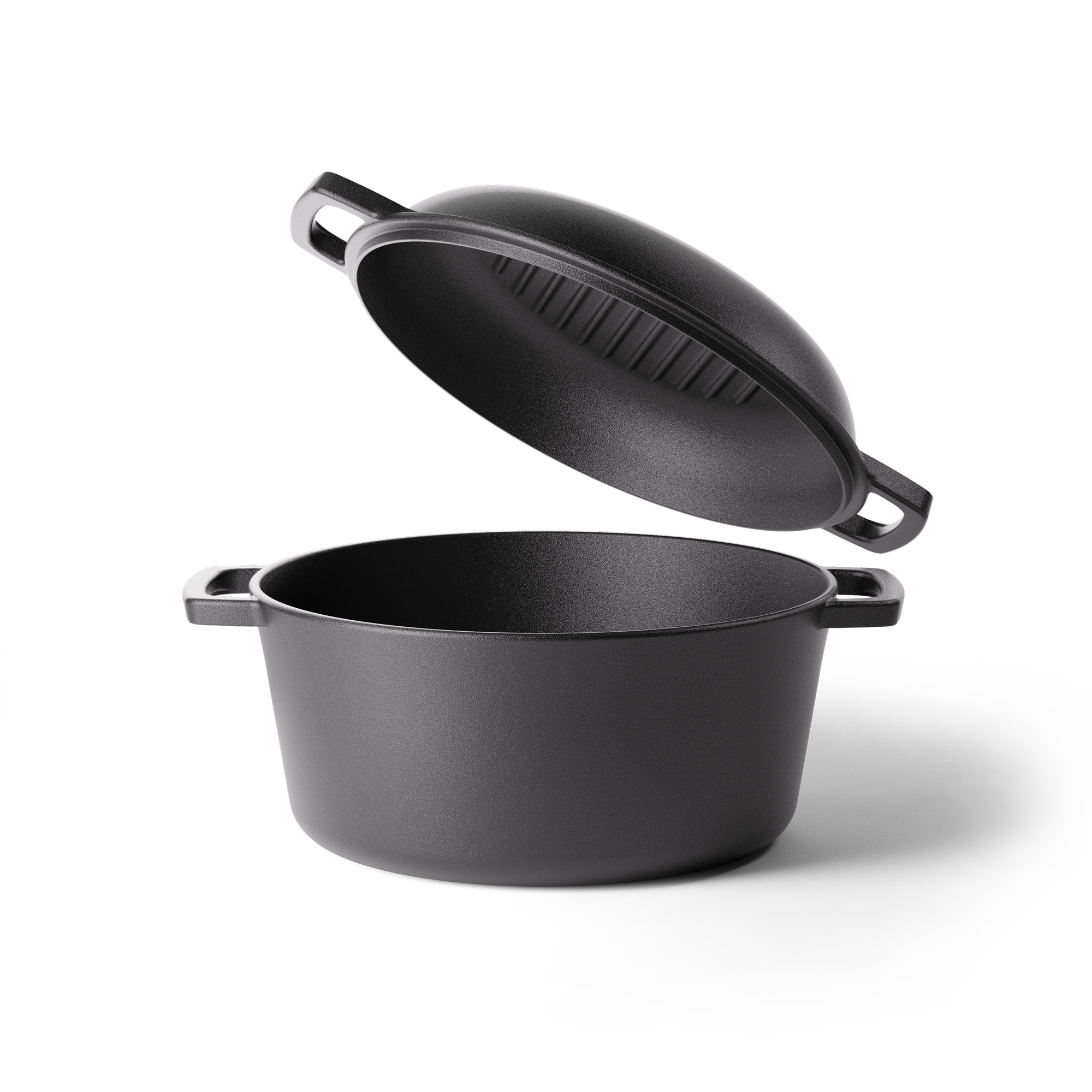 Signature 2 in 1 Gietijzeren Braadpan