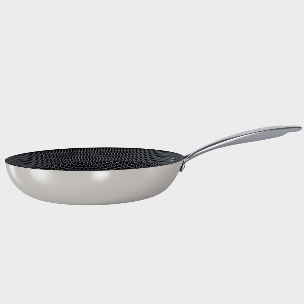 Go Ivory Honey Frying Pan 24 cm - Stainless Steel