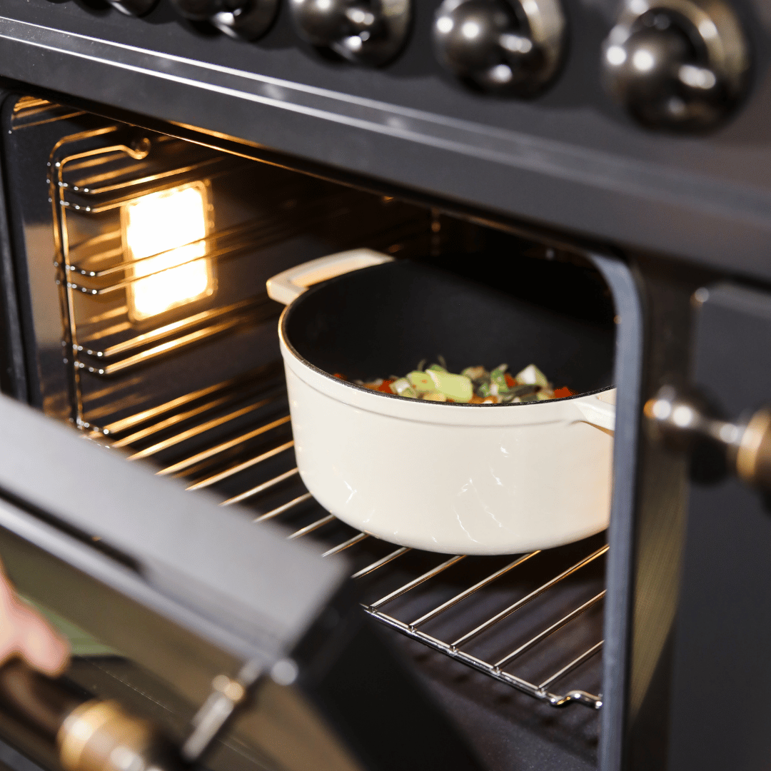 Go Ivory Gietijzeren Braadpan 28 cm - 6.5 liter