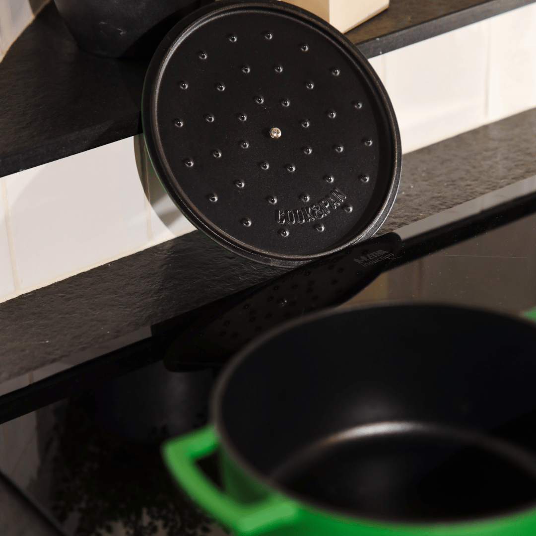 Go Green Gietijzeren Braadpan 28 cm - 6.5 liter