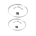 Glazen Deksel Set 2-Delig