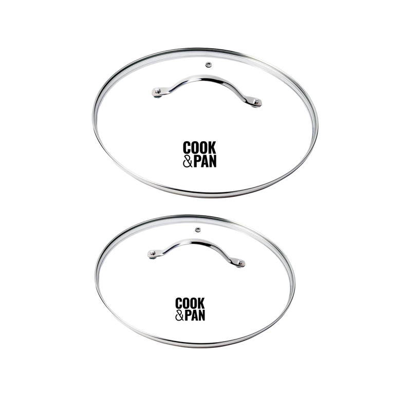 Glazen Deksel Set 2-Delig