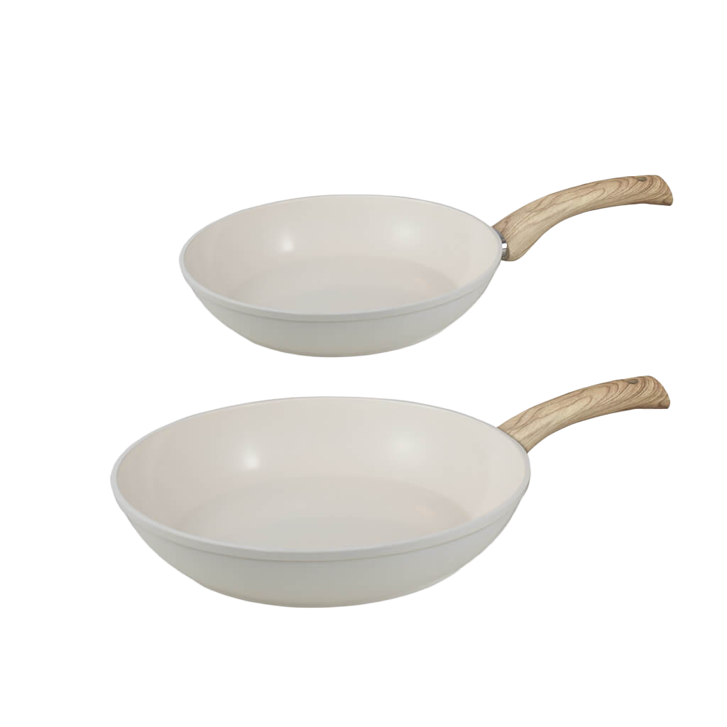 Go Ivory Koekenpannenset 2-delig