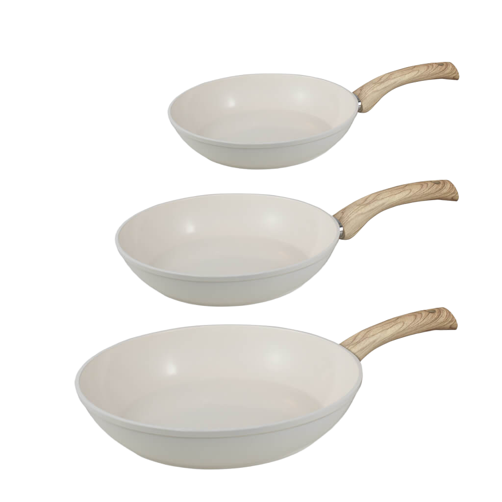 Go Ivory Koekenpannenset 3-delig