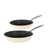 Go Ivory Honey Frying Pan Set 2-Piece - Stainless Steel
