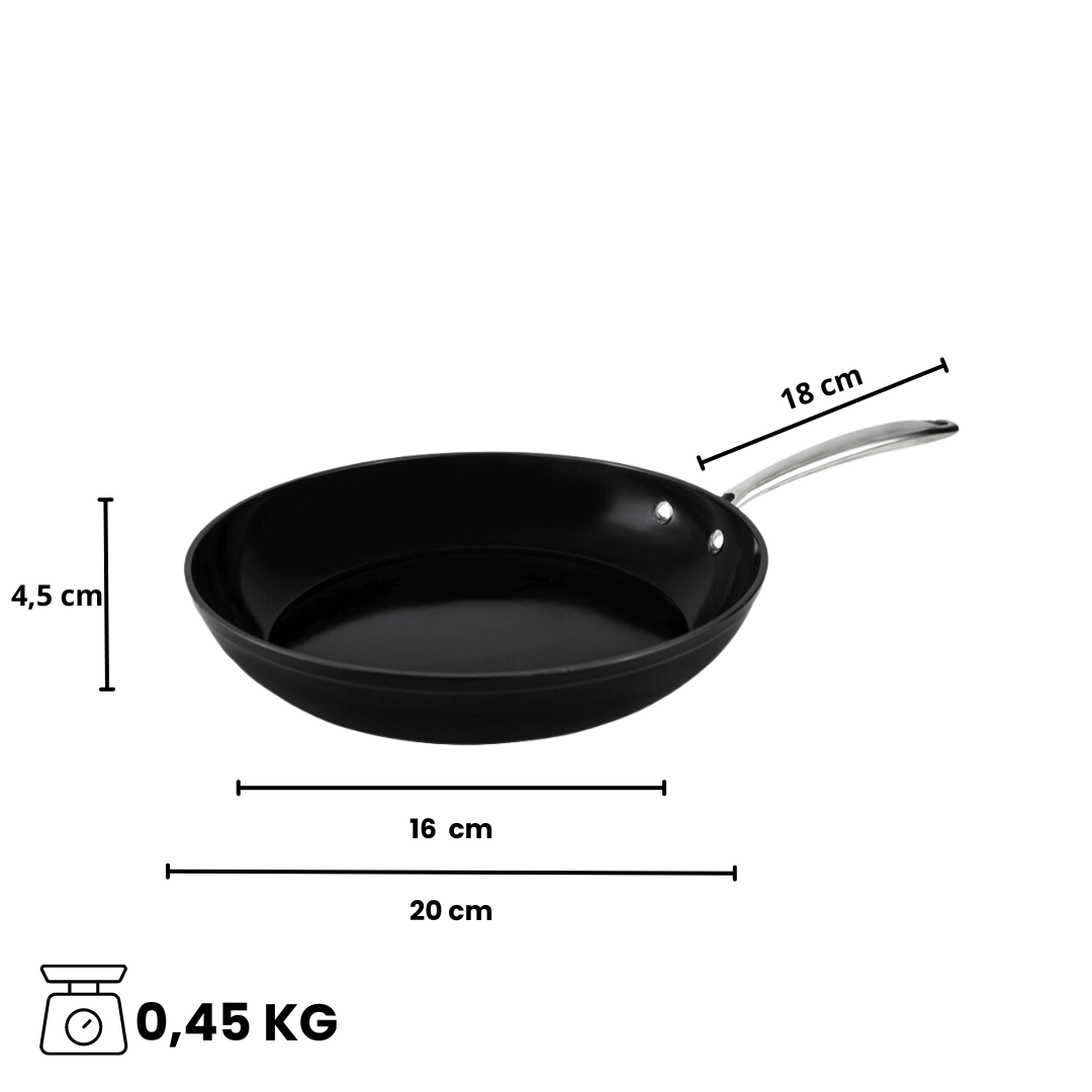 Ballarini Torre Koekenpan Zonder Handvat 20cm Koekenpan Zonder Handvat 20cm Koekenpan Aluminium 20 X 510 Cm Pan Steelpan 44834394 Ballarini Torre Koekenpan Zonder Handvat 20cm Koekenpan Zonder Handvat 20cm Koekenpan Aluminium 20 X 510 Cm Pan Steelpan 44834394