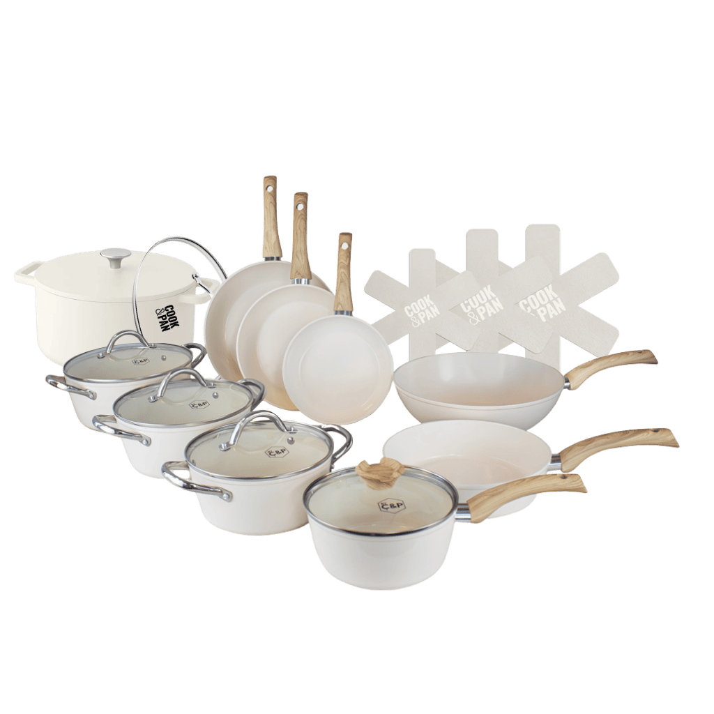 Go Ivory Cookware set 12-piece
