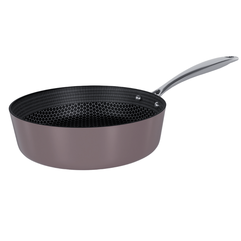 Taupe of Mind Honey Hapjespan 24 cm - RVS