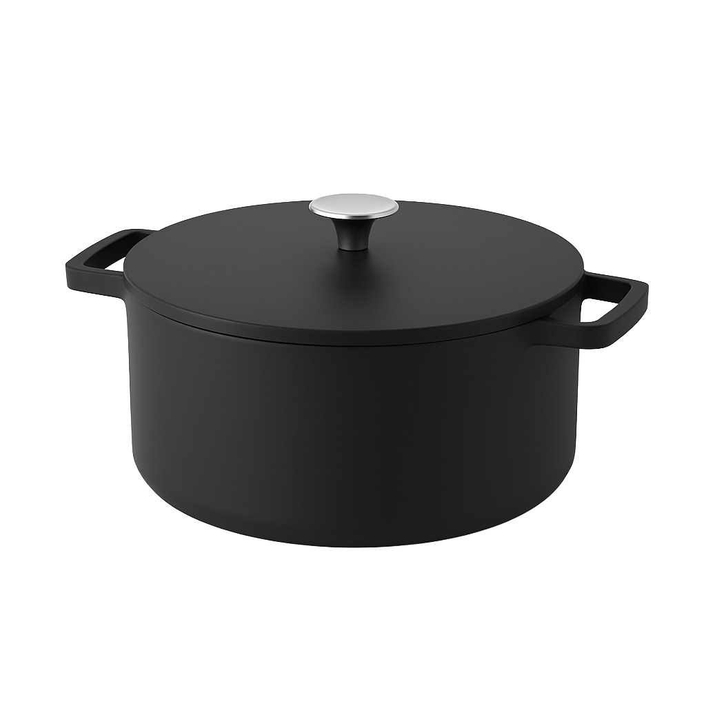 Signature Gietijzeren Braadpan 24 cm - 4 liter