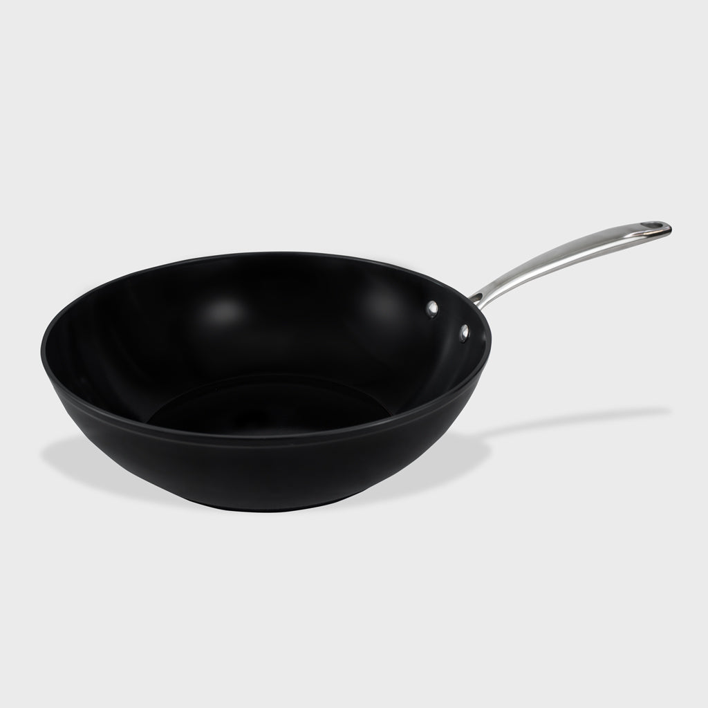 Zwarte wokpan 30 cm | Signature – Cook & Pan