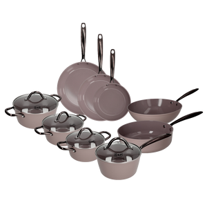 Taupe of Mind Topfset und Pfannenset 9-teilig