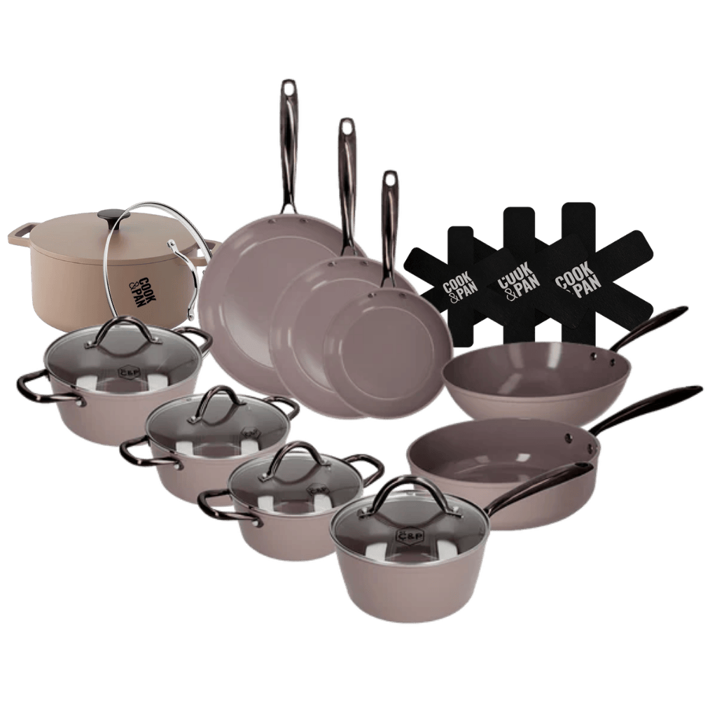 Taupe of Mind Cookware set 12-piece