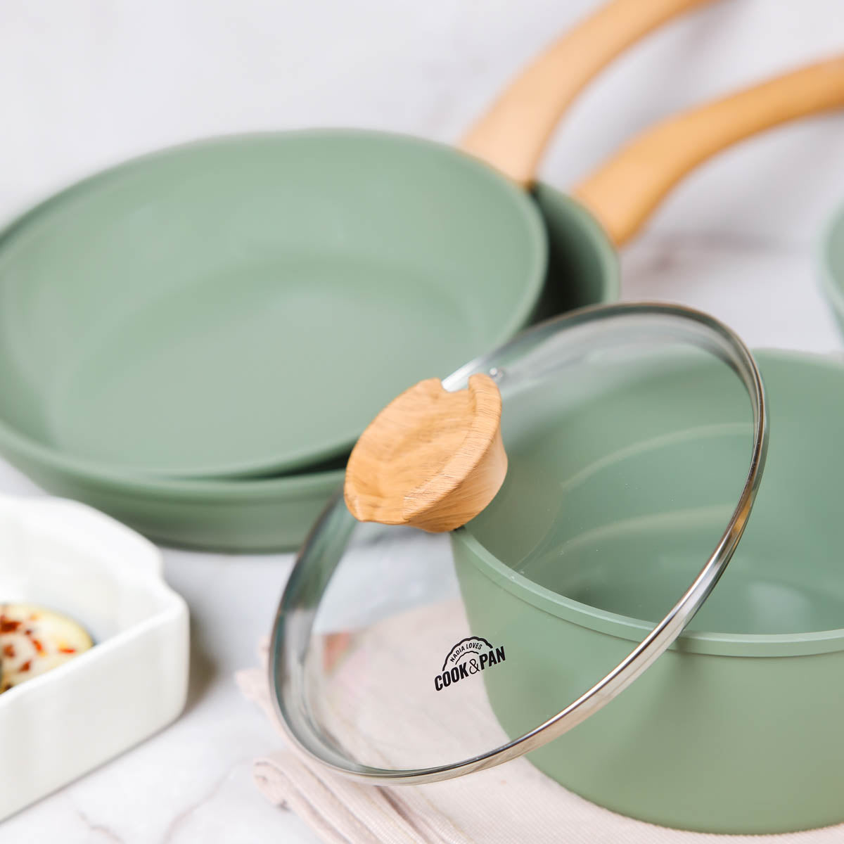 Nadia Loves C&P Topfset und Pfannenset 4-teilig