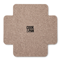 Vilten beschermer 38,5 x 29 cm uit de Taupe of Mind bakset 10-delig