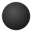 Zwarte cirkel emoji