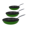 Go Green Honey Koekenpannenset 3-delig - RVS