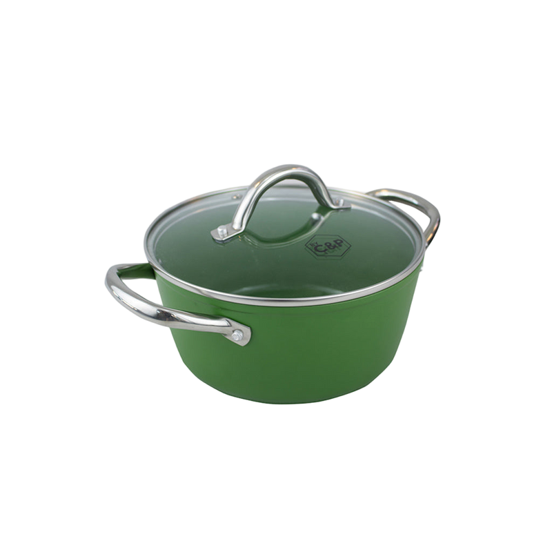 Go Green Kookpan met deksel 20 cm