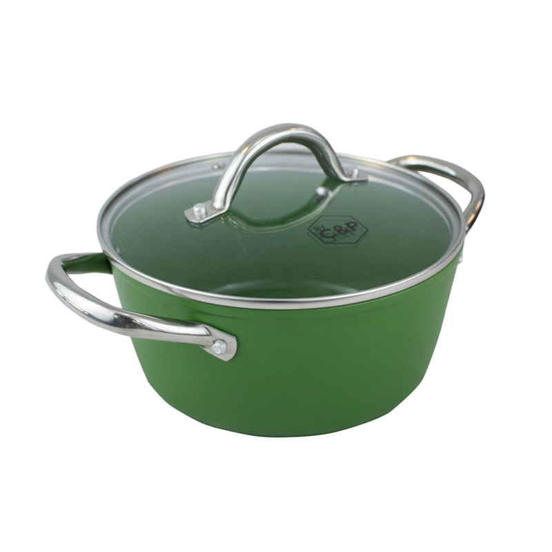 Go Green Faitout avec couvercle 24 cm