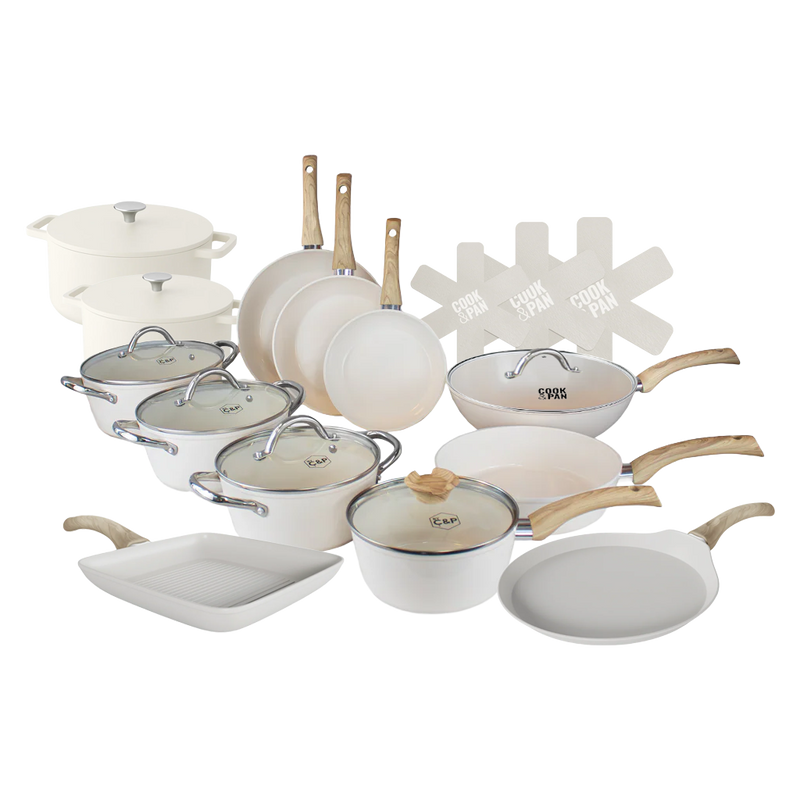 Go Ivory Cookware set 15-piece