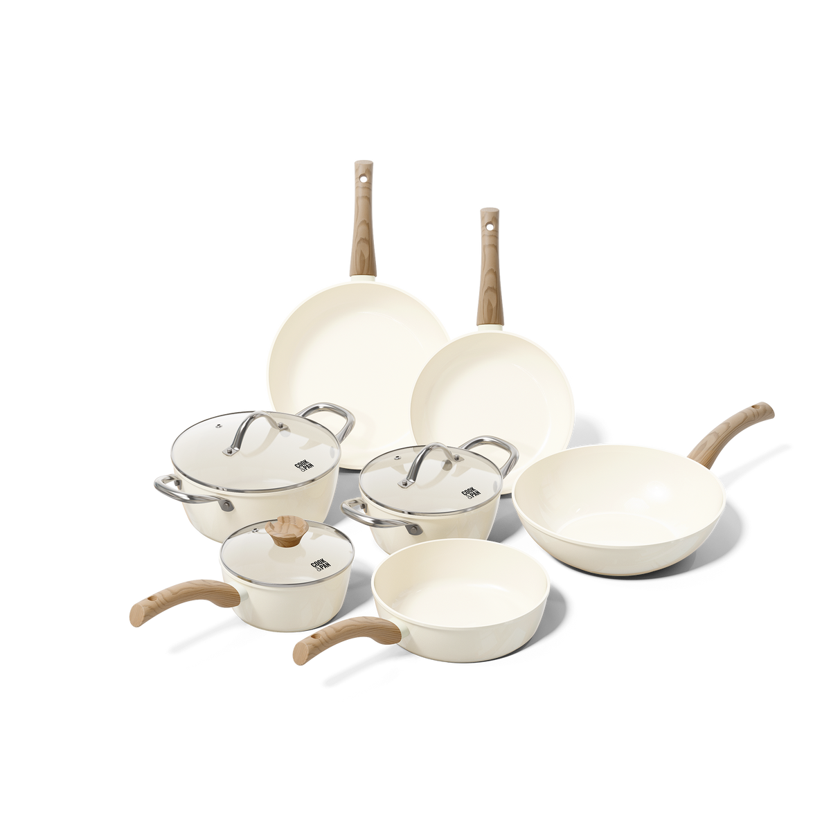 Go Ivory Cookware set 7-piece