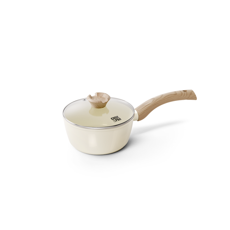 Go Ivory Saucepan with lid 18 cm