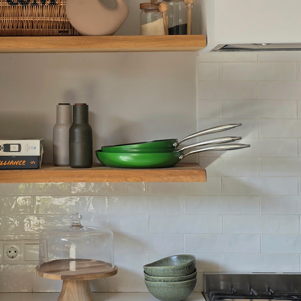 Go Green Honey Koekenpan 24 cm - RVS