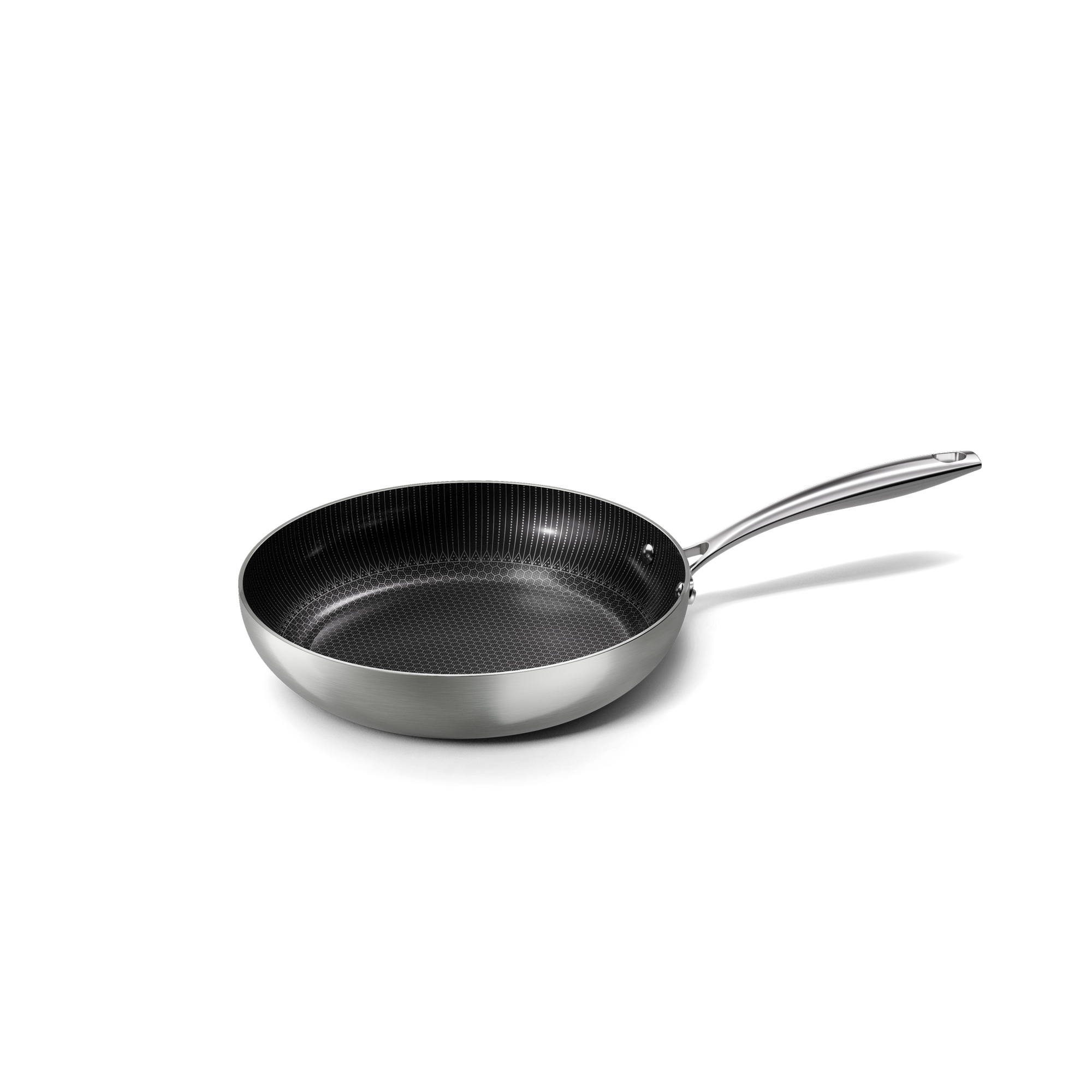 Honey 20 cm frying pan with ceramic non-stick coating and stainless steel handle.