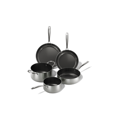 Pannenset 5-delig - RVS