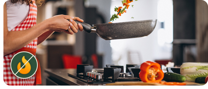 Niet Aanbevolen Voor Gebruik Op Gas.