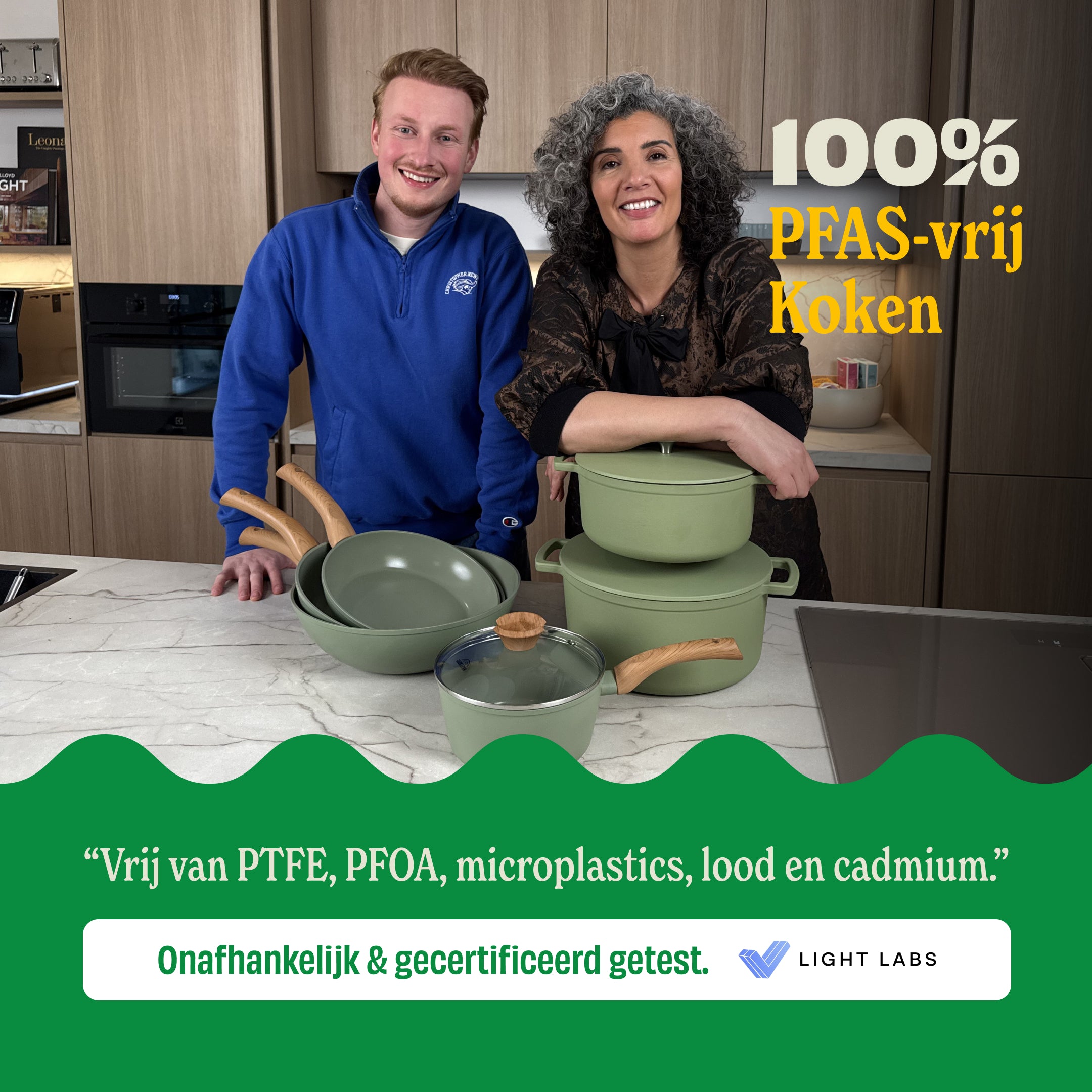 Nadia Loves C&P Gietijzeren Braadpan 24 cm - 4 liter
