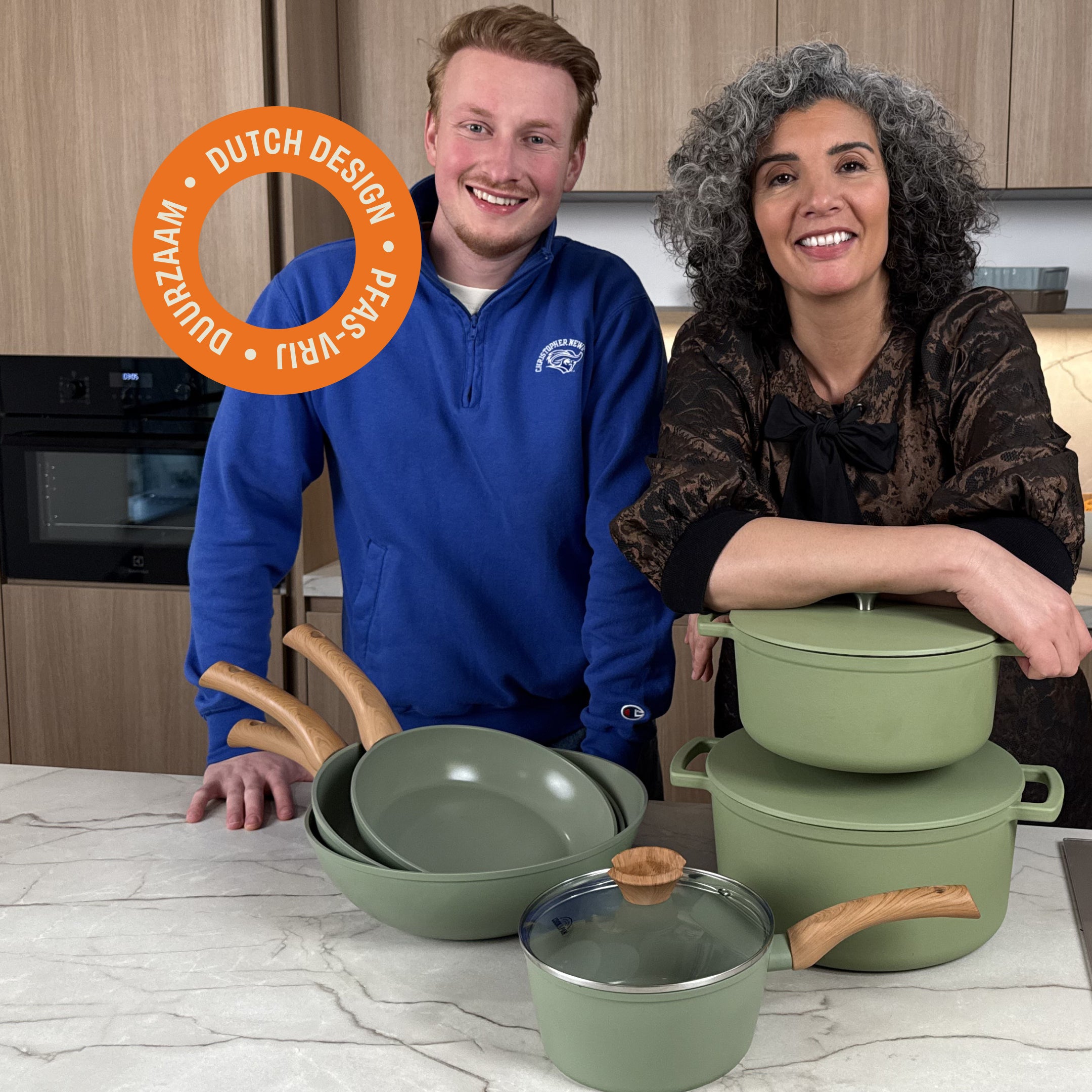 Nadia Loves C&P Gietijzeren Braadpan 24 cm - 4 liter