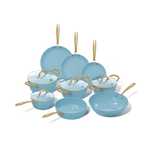 Ocean Blue Pannenset 9-delig