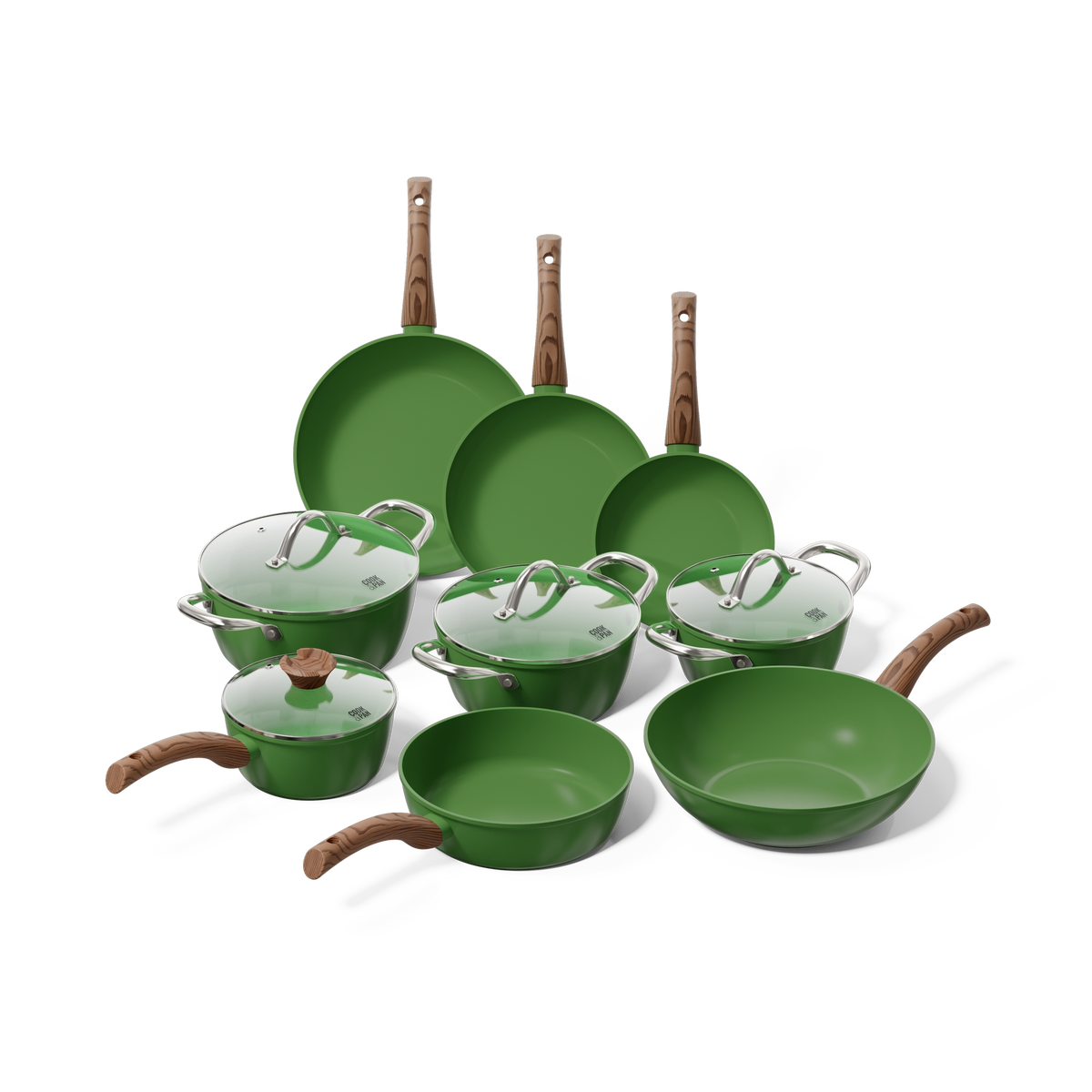Batterie de cuisine Go Green 9 pièces