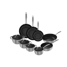 Cookware Set 9-Piece - Stainless Steel