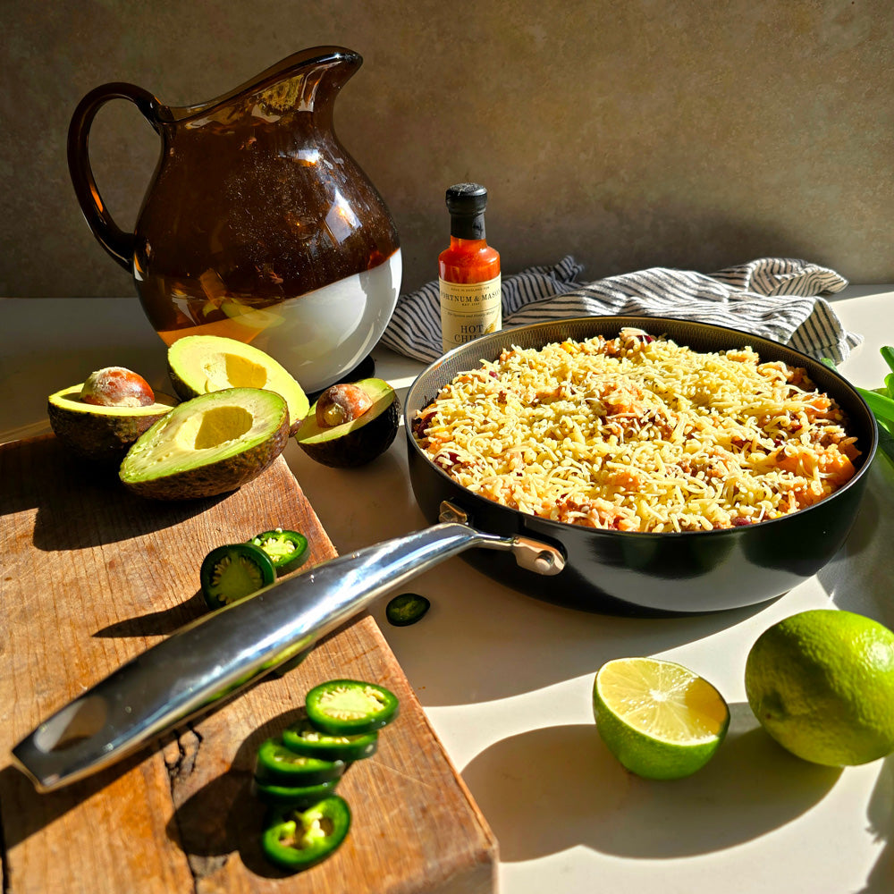 Signature Honey Hapjespan 24 cm - RVS