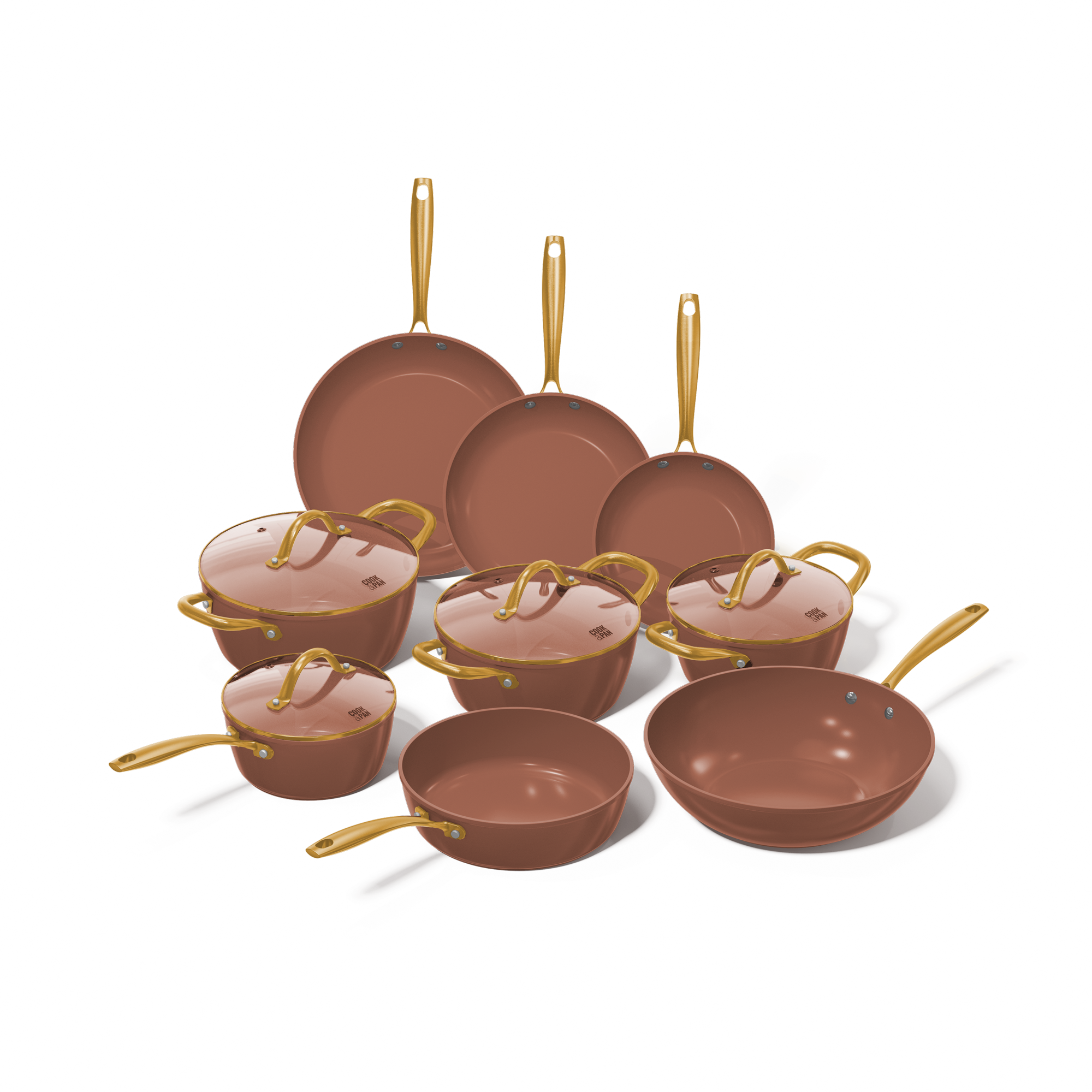 Batterie de cuisine Sienna 9 pièces