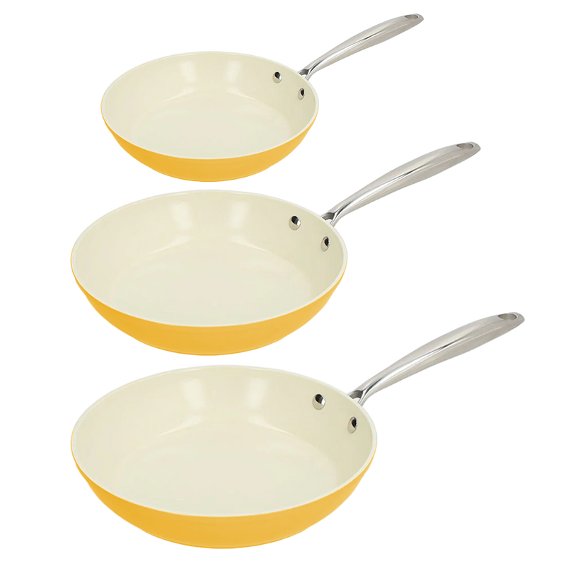 Sunny Side Koekenpannenset 3-delig