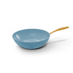 Ocean Blue Wokpan 30 cm